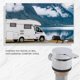 thumbnail image 3 of Shower Hose Valve Shower Faucet Hot & Cold Water Thermostatic Mixer Mixing Valve Suitable for RV and, 3 of 5