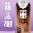 thumbnail image 4 of Muscle Milk Pro 33g High Protein Shake Ultra Filtered Milk, Chocolate 11 fl oz, 12 pack, 4 of 8