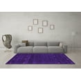 thumbnail image 3 of Ahgly Company Indoor Rectangle Abstract Purple Contemporary Area Rugs, 5' x 7', 3 of 4