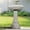 #4 Grey, variant on Hamiedun Modern Garden Birdbath 24.4" H Fibre Reinforced Concrete Outdoor Bird Bath with Stable Pedestal Base Decorative Yard Lawn Patio Bird Water Bowl Weather Resistant Gray Finish