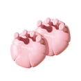 thumbnail image 2 of Separadores de dedos, ejercitador de agarre para dedos, compacto, para estirar pantorrilla, transpirable, suave, con soporte para el arco pequeño Rosa, 2 of 7