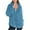 Blue Tops, variant on Htigea Fuzzy Fleece Sweatshirts for Women 1/4 Zip Up Long Sleeve Sherpa Pullover Soft Comfy Winter Warm Sweatshirt Tops Gray XL