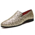thumbnail image 4 of Zapatos de hombre Zapatos de moda británica Zapatos de cuero puntiagudos Zapatos de hombre personalizados con lentejuelas de estilo coreano Zapatos de gran tamaño, 4 of 6