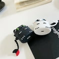 thumbnail image 5 of Case for AirPod Pro,  Air Pods Pro 2 Cover, Cute Fashion Cartoon Fun Funny ,Kawaii 3D Unique Cool Silicone Soft material,white, 5 of 6