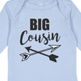 thumbnail image 4 of Inktastic Big Cousin with Arrows Boys or Girls Long Sleeve Baby Bodysuit, 4 of 5