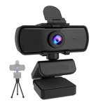 1440p Full HD PC Webcam With Microphone, Tripod, For USB Desktop Laptop,Live Streaming Webcam For Video Calling For Conferencing, Live Streaming, Recording