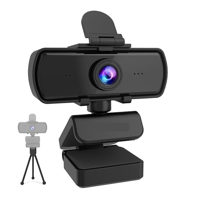 1440p Full HD PC Webcam With Microphone, Tripod, For USB Desktop Laptop,Live Streaming Webcam For Video Calling For Conferencing, Live Streaming, Recording