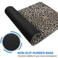 thumbnail image 6 of Long Mouse Pads for Desk,Black and Tan Leopard Print Desk Mats on Top Of Desks, Desk Mouse Pad Extra Large with 3mm Non-Slip Base and Stitched Edge for Gaming,Office,Work,Home 31.5"x11.8", 6 of 6