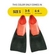 Long Floating Fin 3-5 Red/Black (Euro 35-37)