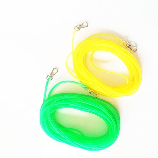 Color Random Elastic Kayak Paddle Anti-lost Leash Fishing Rod Rope Rubber Fishing Lanyard, 6mm , 15m