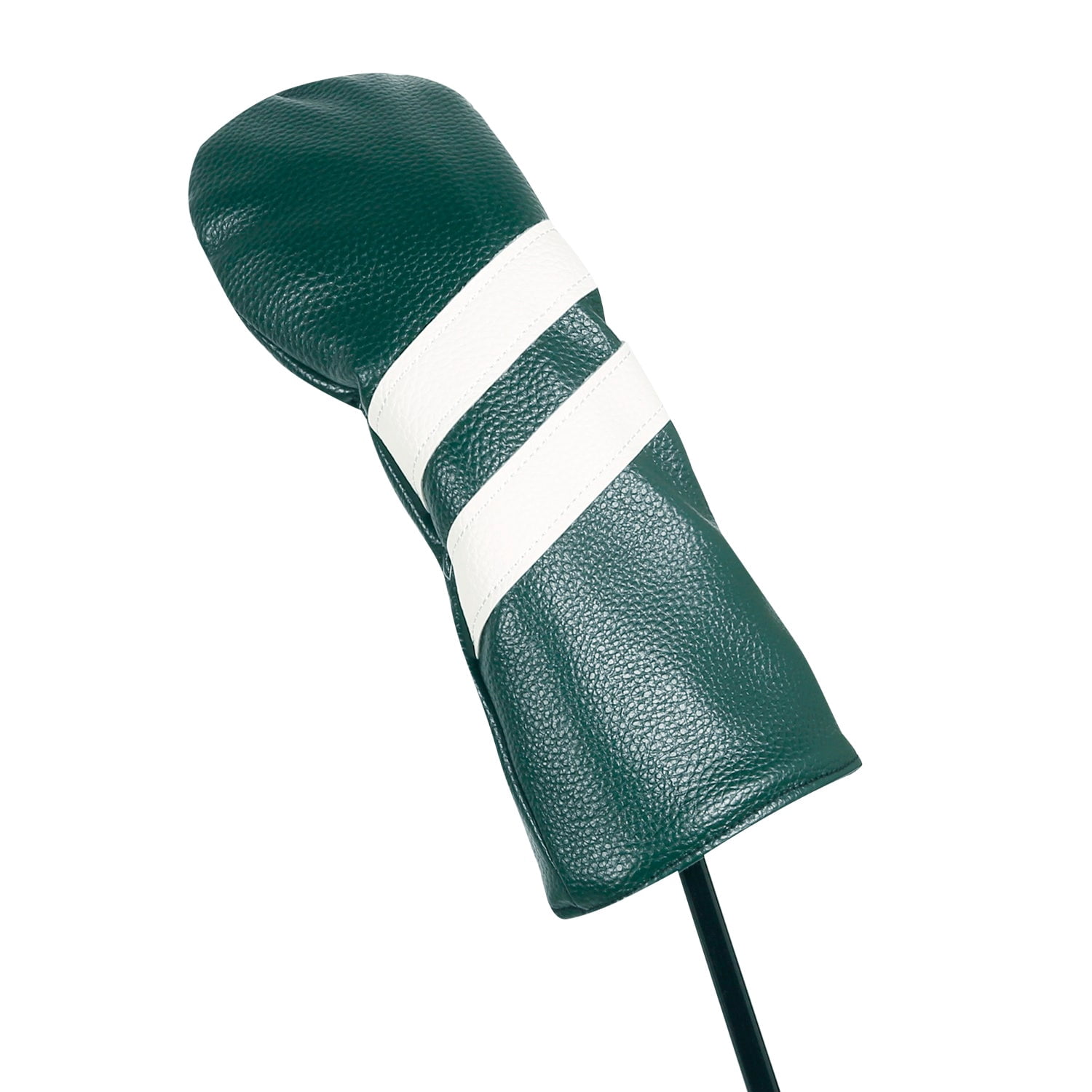 Leather Golf Covers Driver 1 3 5 Headcovers 3 Piece Set Teal with White