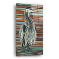 thumbnail image 2 of Epic Art 'Watchful Heron I' by Carolee Vitaletti, Acrylic Glass Wall Art, 24"x48", 2 of 8