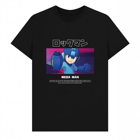 Mega Man Adult Everlasting Peace T-Shirt