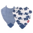 thumbnail image 6 of Nuby Muslin Teething Bib, 2 Pack, 6 of 6