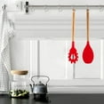 thumbnail image 5 of Juego de utensilios de cocina de 2 piezas, utensilios de cocina de madera fáciles de limpiar, utensilios de cocina para utensilios de cocina antiadherentes, 5 of 5