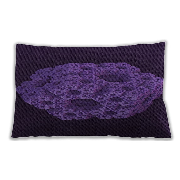 Ahgly Company Outdoor Rectangular Contemporary Lumbar Throw Pillow, 13 inch by 19 inch