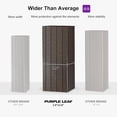 thumbnail image 5 of PURPLE LEAF 10’ X 12’ Outdoor Patio Hardtop Gazebo Metal Frame Galvanized Steel Double Roof with Curtains and Nettings for Backyard Desk Bronze, 5 of 10