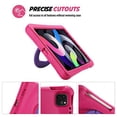 thumbnail image 3 of ProCase Kids Case for iPad Air 10.9'' 5th Gen 2022 / 4th Gen 2020, iPad Pro 11 2020/2018, Shockproof Rotate Handle Fold Stand Lightweight Kids Friendly Case for iPad Air 5/4 & iPad Pro 11 –Magenta, 3 of 7