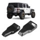 thumbnail image 4 of Car Decoration Car Accessory Rear Door Window Hinge Cover Rear Door Window Hinge Trim Carbon Fiber Style Rear Door Window Hinge Cover Trim Fits For Jeep Wrangler JL 2018+ ANGGREK Car Accessory, 4 of 8