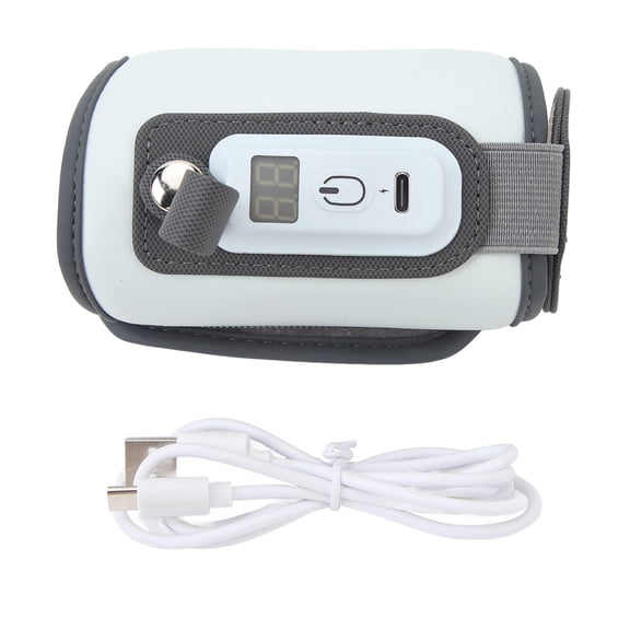 LAZIOEGR 5‑Temp USB‑Powered Portable Baby Bottle Warmer with LCD Display, 24‑Hour Heat Retention, 38‑52°C Settings