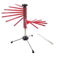 thumbnail image 2 of GUOOL 16 Hanging Arms Paghetti Pasta Dryer Rack Household Supplies Noodles Drying Rack Red, 2 of 9