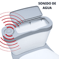thumbnail image 4 of Baño Entrenador para Niños Sonido de Descarga Asiento Acolchado Antisalpicaduras Antideslizante Diseño Realista - Gris, 4 of 7