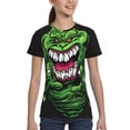 thumbnail image 4 of Slimer Ghostbusters Youth Unisex T-Shirt Crewneck Short Sleeve Double-Sided Print Tee Shirts Top For Boys Girls Kid Teen X-Large, 4 of 6
