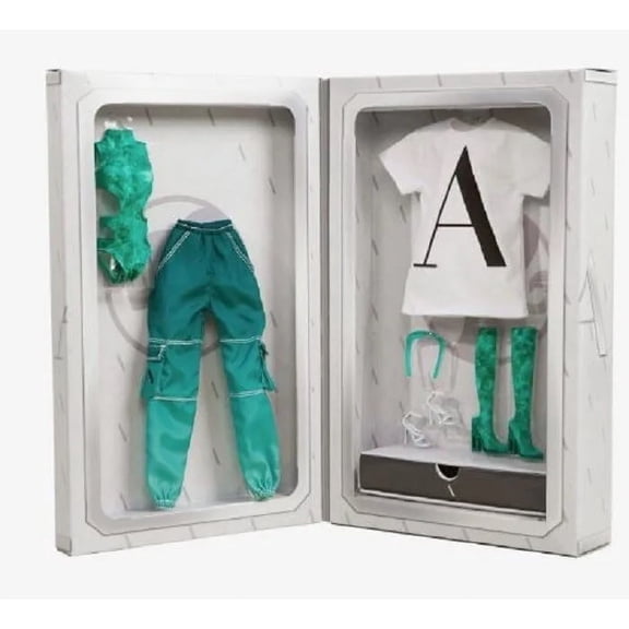 Aleali May Barbie Wardrobe Fashions & Accessories Set