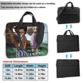 thumbnail image 2 of The Boondocks Laptop Carrying Case 13 Inch Laptop Bag Computer Protective Case Shoulder Strap Carrying Briefcase Messenger Bag, 2 of 9