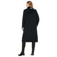 thumbnail image 3 of Jessica London Women's Plus Size Contrast Hood Raincoat Raincoat, 3 of 6