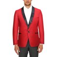 thumbnail image 2 of Vedolay Mens Blazers Lightweight Elegant Business Office Work Lady Solid Button Suit ,M, 2 of 5