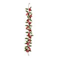 thumbnail image 5 of Dserfhy 3.2FT Red Berry Christmas Garland with Green Leaves Artificial Christmas Garland Fireplace Table Centerpiece for Winter Holiday Decor, 5 of 8