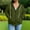 Army Green#2, variant on GaThRRgYP Jackets for Women Plus Size in,Women Fashion Blouse Long Sleeve Tops Sweatshirt Pockets Hoodied Black M