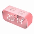 thumbnail image 1 of Digital Alarm Clock with Bluetooth Speaker for Bedroom or Office Use, 1 of 4