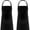 Black, variant on KSMOVIN Pink Chef Apron with Adjustable Neck Strap for Cooking