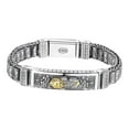 thumbnail image 4 of Bracelet Feng Shui Pi Yao Nostalgique Roue de Prière Tibétaine 22cm, 4 of 10