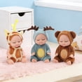 thumbnail image 4 of Lifelike Sleeping Doll Toy Soothing Vinyl Animal Clothing Figure for Bedroom Decoration and Home Ornament Peaceful Healing Visual Effect Doll, 4 of 7