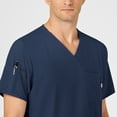thumbnail image 5 of Wink W123 Men's V-Neck Scrub Top, Navy, S Womens, 5 of 6