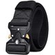 thumbnail image 1 of Cinturones tácticos para hombres estilo militar trabajo senderismo aparejadores cinturón de pistola web con hebilla de Metal de liberación rápida resistente, 1 of 5