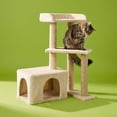 thumbnail image 3 of Vibrant Life 4-Level Condo Lookout Cat Tree, Beige, 31.5 in, 3 of 9