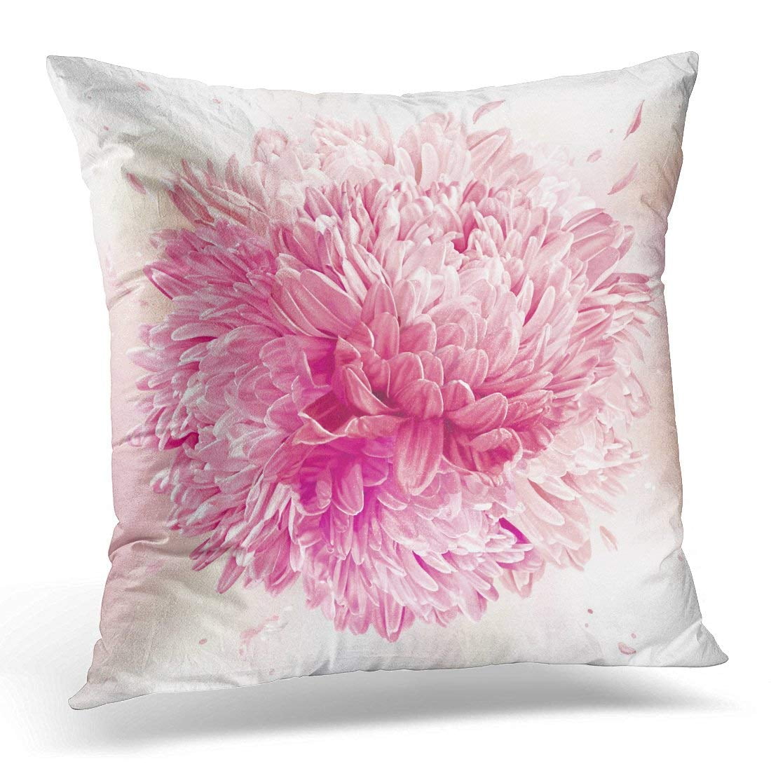 ARHOME Modern Floral Pink Asters and Chrysanthemums Spring Flower ...