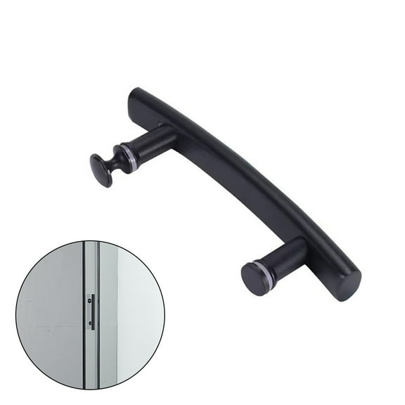 Stainless Steel Chrome Shower Door Handles Or Knobs for Shower Enclosures 145mm