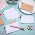 thumbnail image 5 of KAKOWELY flash cards for studying 6 books Small Memo Pads Lined Notepads Study Flash Cards Noting Pads for Note Taking Office Notepads Memo Pads Lined Flash Cards, 5 of 5