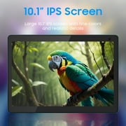 Tablet 10 inch, Android 15 Tablet, 32GB ROM 1TB Expand Computer Tablets, Quad Core Processor 6000mAh Battery, 1280x800 IPS Touch Screen, 2+8MP Dual HD Camera, Bluetooth Wifi Tablet PC, Navy