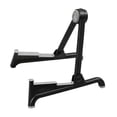 thumbnail image 3 of Bunblic Foldable Guitar Stand Stringed Instrument Rack Rubber Feet, Non Slip Portable Holder Floor Stand for Classical Guitar Ukulele black and gray, 3 of 8