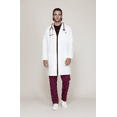 thumbnail image 2 of Scrubstar Unisex Core Essentials 40" Long Antimicrobial Lab Coat, Sizes XS-3XL, 2 of 8