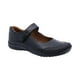thumbnail image 1 of Zapato escolar Coqueta para niña de piel negro Georgina con punta reforzada, 1 of 6