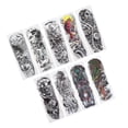 thumbnail image 1 of Tatuajes temporales, 9 piezas de tatuajes falsos para brazo completo, tatuajes para brazo completo diseñados para el futuro, 1 of 14