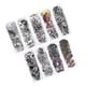 thumbnail image 1 of Tatuajes temporales, 9 piezas de tatuajes falsos para brazo completo, tatuajes para brazo completo diseñados para el futuro, 1 of 14