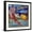 Black Frame, variant on Art.com Diving Girl Brand Apple Label, Watsonville, California Art Print by Lantern Press, Brown Frame Wall Art, 21" x 21"